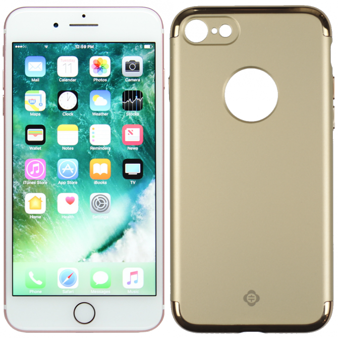 Чехол TOTU Design Armour series для iPhone 7/8 Gold