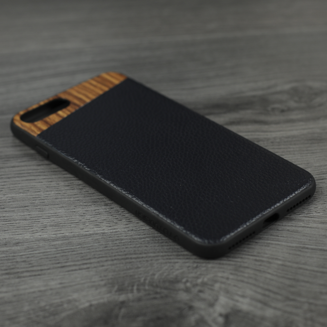 Чехол TOTU Design Jazz series genuine leather version для iPhone 7/8 Plus Dark Blue-3