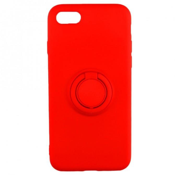 Чехол Ring Color для iPhone 7/8 Красный-1