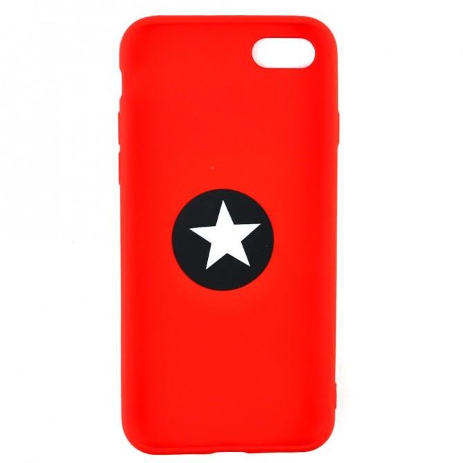 Чехол Ring Color для iPhone 7/8 Красный-2