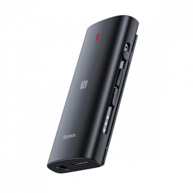 Беспроводной блютуз адаптер для наушников аудио переходник Baseus BA03 Bluetooth Black-1