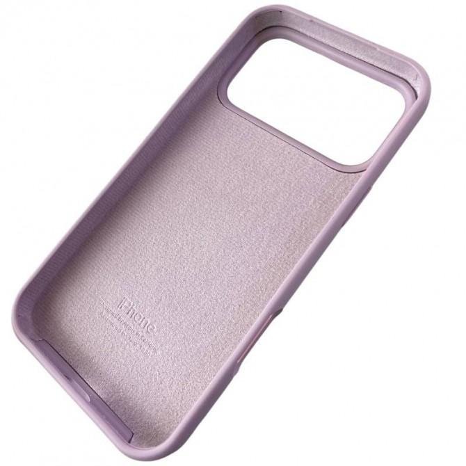 Силиконовый чехол для iPhone 17 Pro Max Taro Purple FULL-3