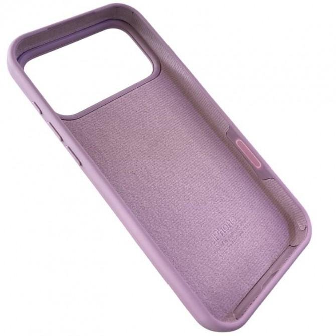 Силиконовый чехол для iPhone 17 Pro Max Taro Purple FULL-4