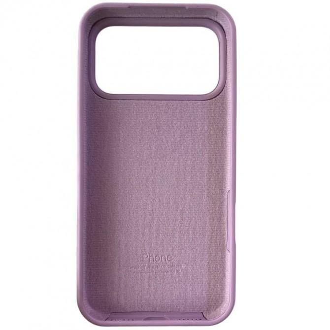 Силиконовый чехол для iPhone 17 Pro Max Taro Purple FULL-5