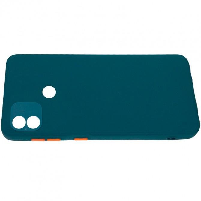 Чехол накладка TPU Square Full Camera for TECNO POP 4 Зеленый-2