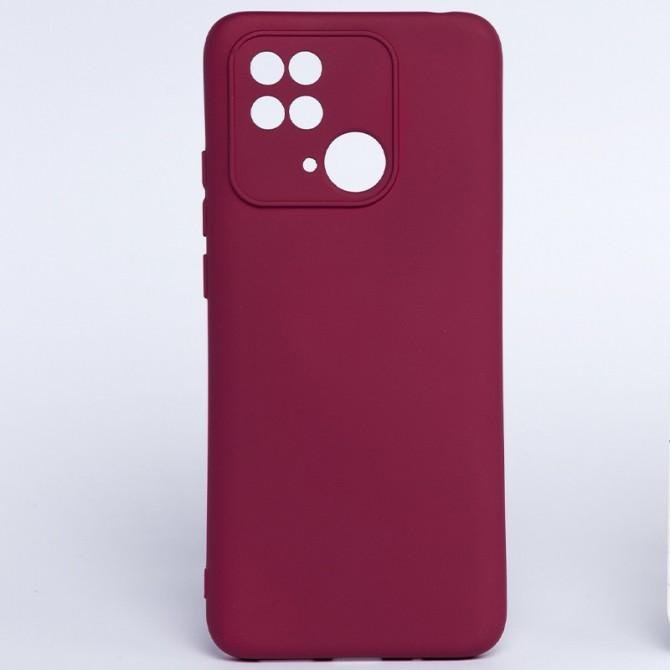 Чохол-накладка Original Soft Case Xiaomi Redmi 10C Марсала FULL