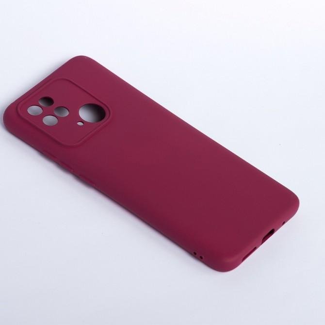 Чохол-накладка Original Soft Case Xiaomi Redmi 10C Марсала FULL-3