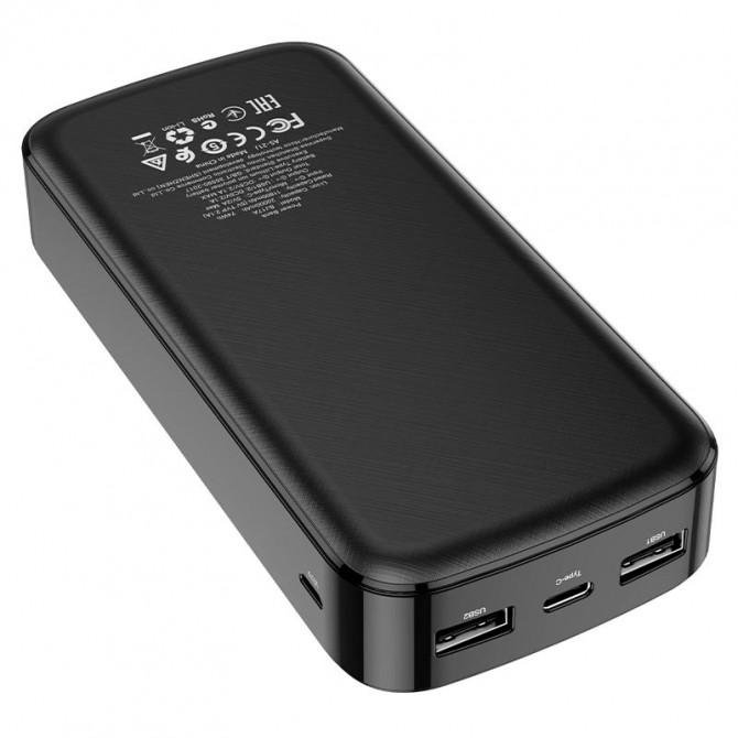 Додаткова батарея Borofone BJ17A Mike 10W (20000mAh) Black-1