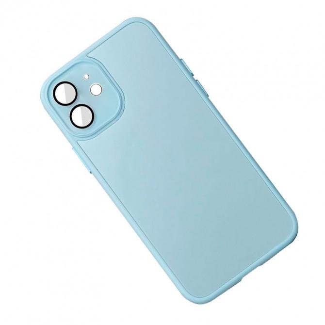 Чохол TPU+Glass Sapphire Midnight для Apple iPhone 11 (6.1") Блакитний-1