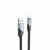 Кабель Hoco U119 Machine charging data Lightning Black 1.2m Кабель Hoco U119 Machine charging data Lightning Black 1.2m