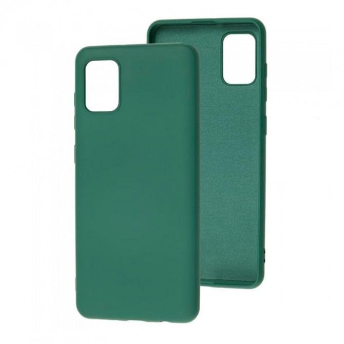 Чехол Soft Case Samsung A315 Galaxy A31 Зеленый FULL