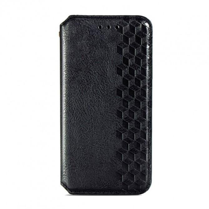 Чехол-книжка GETMAN Cubic for Xiaomi Redmi Note 9/Redmi 10X Black