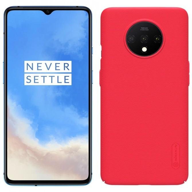 Чехол NILLKIN Super Frosted Shield для OnePlus 7T Red