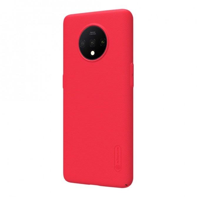 Чехол NILLKIN Super Frosted Shield для OnePlus 7T Red-2