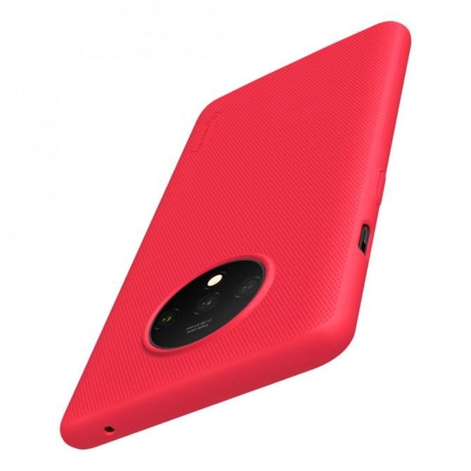 Чехол NILLKIN Super Frosted Shield для OnePlus 7T Red-3