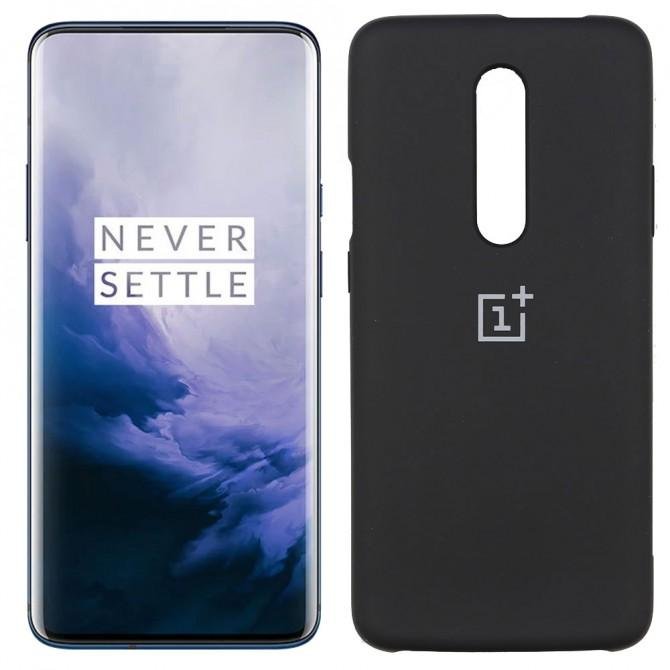 Чехол Soft Case для OnePlus 7 Pro Чёрный FULL