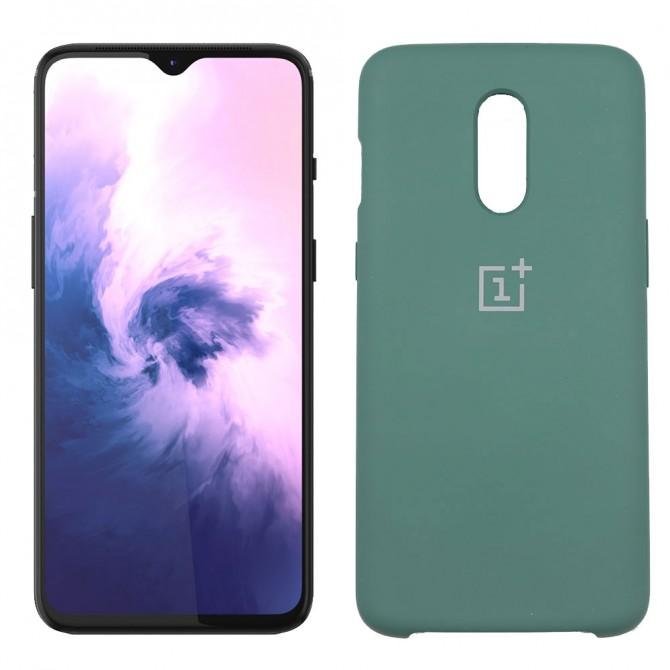 Чехол Soft Case для OnePlus 7 Тёмно Зеленый