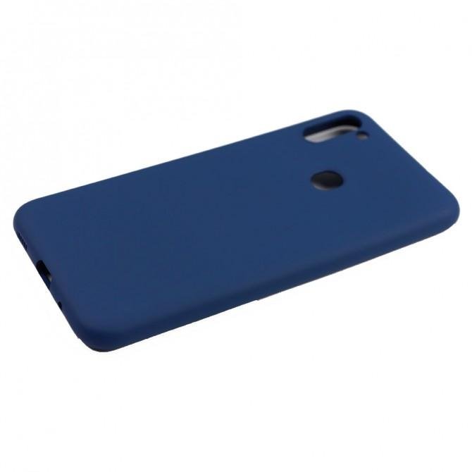 Чохол Soft Case для Samsung A115/M115 Galaxy A11/M11 Темно Синій FULL-2