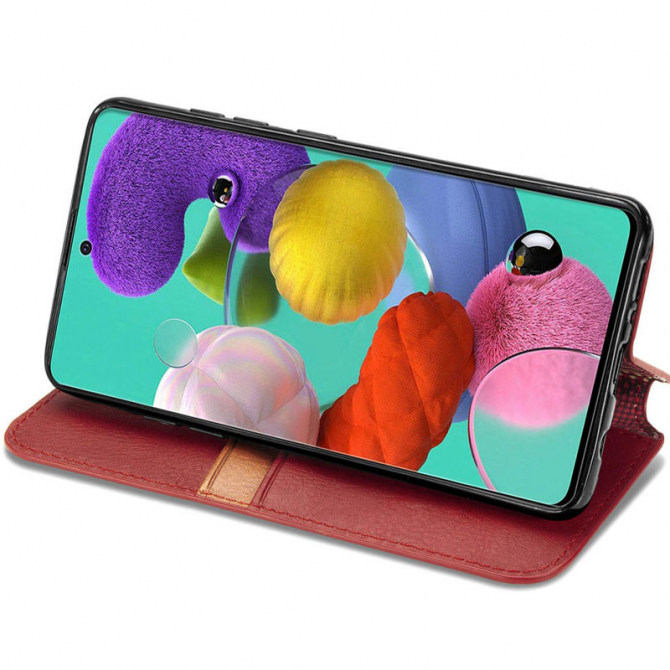 Чехол-книжка GETMAN Cubic for Xiaomi Redmi 9C Red-2
