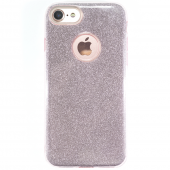 Чехол Silicone 3in1 Блёстки для iPhone 7 Pink Чехол Silicone 3in1 Блёстки для iPhone 7 Pink