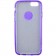 Чохол Silicone 3in1 Блискітки для iPhone 7 Фіолетовий