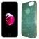 Чохол Silicone 3in1 Блискітки для iPhone 7+ Зелений