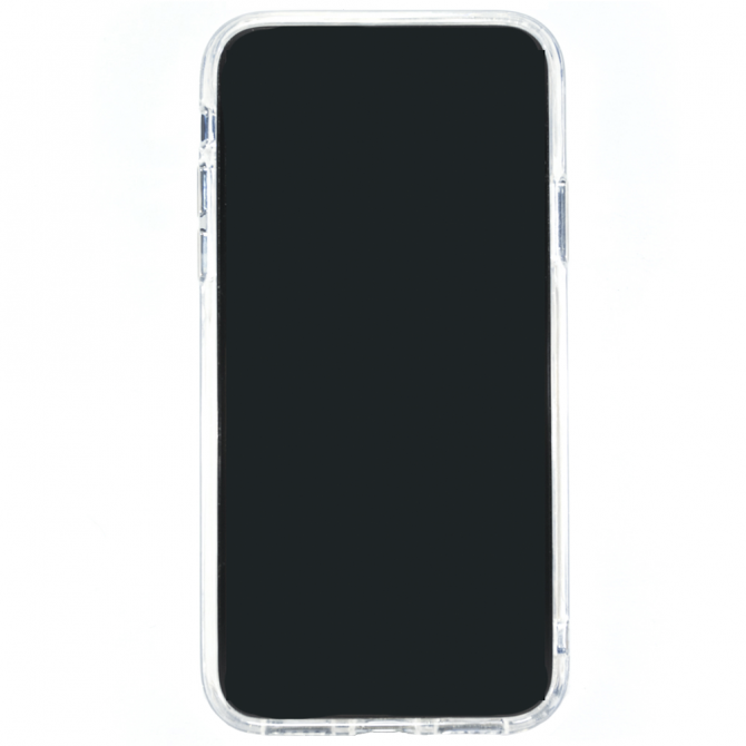 Чехол Silicone 3in1 Блёстки для iPhone X White-1