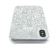Чехол Silicone 3in1 Блёстки для iPhone X White