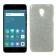 Чохол Silicone 3in1 Блискітки для Meizu M5C Білий
