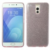 Чехол Silicone 3in1 Блёстки для Meizu M6 Note Pink Чехол Silicone 3in1 Блёстки для Meizu M6 Note Pink