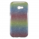 Чехол Silicone 3in1 Блёстки для Samsung A320 2017 Rainbow