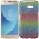Чехол Silicone 3in1 Блёстки для Samsung A520 2017 Rainbow