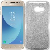 Чохол Silicone 3in1 Блискітки для Samsung A720 2017 Білий Чохол Silicone 3in1 Блискітки для Samsung A720 2017 Білий