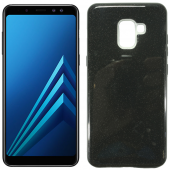Чехол Silicone 3in1 Блёстки для Samsung A730 Galaxy A8 plus 2018 Чёрный Чехол Silicone 3in1 Блёстки для Samsung A730 Galaxy A8 plus 2018 Чёрный