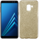 Чохол Silicone 3in1 Блискітки для Samsung A730 Galaxy A8 plus 2018 Золотий