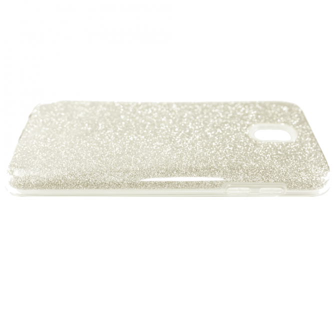 Чехол Silicone 3in1 Блёстки для Samsung J530 Gold-2