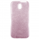 Чехол Silicone 3in1 Блёстки для Samsung J530 Pink