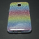 Чехол Silicone 3in1 Блёстки для Samsung J530 Rainbow