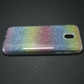 Чехол Silicone 3in1 Блёстки для Samsung J530 Rainbow Чехол Silicone 3in1 Блёстки для Samsung J530 Rainbow