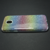 Чехол Silicone 3in1 Блёстки для Samsung J530 Rainbow Чехол Silicone 3in1 Блёстки для Samsung J530 Rainbow