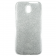 Чехол Silicone 3in1 Блёстки для Samsung J530 White