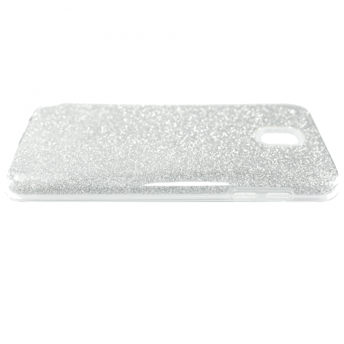 Чехол Silicone 3in1 Блёстки для Samsung J530 White-2