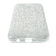 Чехол Silicone 3in1 Блёстки для Samsung J530 White