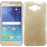 Чохол Silicone 3in1 Блискітки для Samsung J700 Золотий