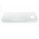 Чехол Silicone 3in1 Блёстки для Samsung J710 White