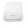 Чехол Silicone 3in1 Блёстки для Samsung J710 White