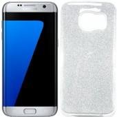 Чехол Silicone 3in1 Блёстки для Samsung G930 Galaxy S7 White
