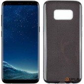 Чохол Silicone 3in1 Блискітки для Samsung G950 Galaxy S8 Чорний