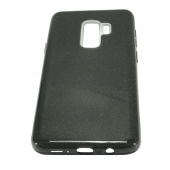Чехол Silicone 3in1 Блёстки для Samsung G965 Galaxy S9 Plus Чёрный Чехол Silicone 3in1 Блёстки для Samsung G965 Galaxy S9 Plus Чёрный