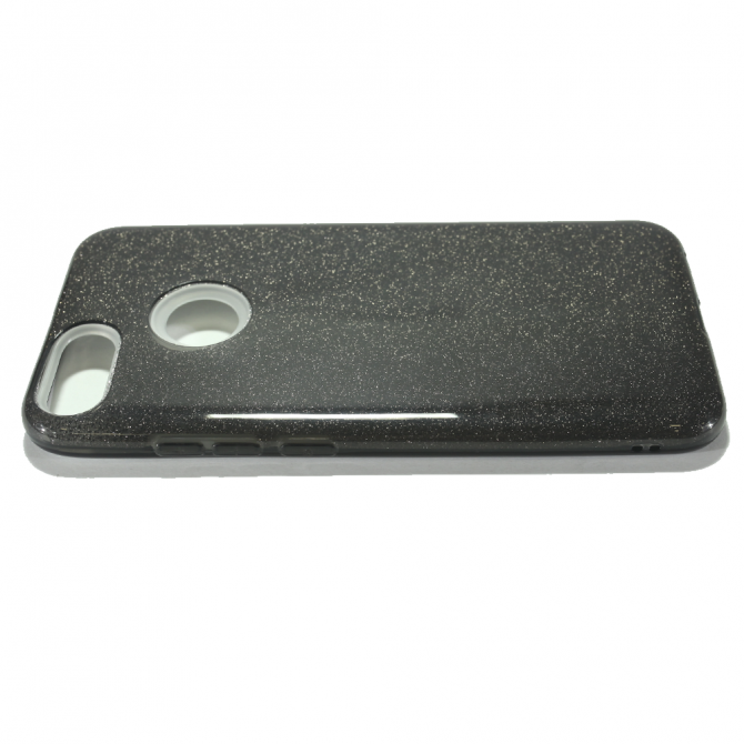 Чехол Silicone 3in1 Блёстки для Xiaomi Mi5X/MiA1 Чёрный-5